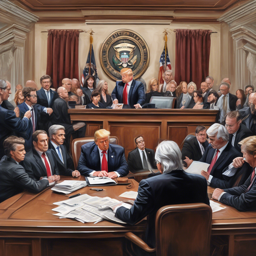 Trump’s Courtroom Disdain: A Threat to Democracy?